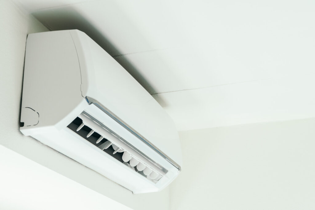 Climatisation intégrée dans un intérieur moderne