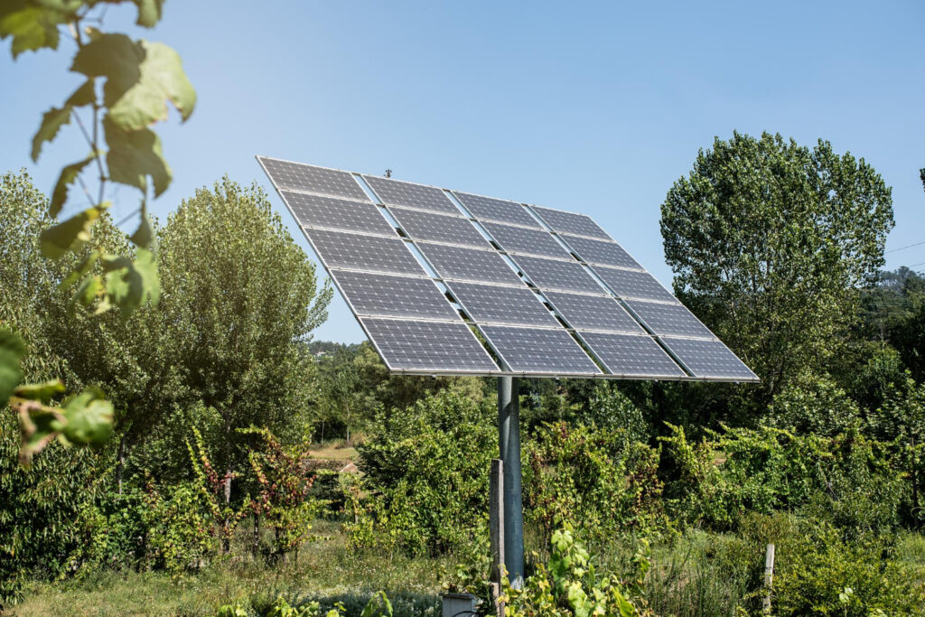 Installation de panneaux photovoltaïques